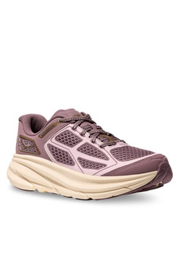 HOKA - Hoka Sneakersy Clifton One 9 1155370 Fioletowy. Kolor: fioletowy. Materiał: materiał