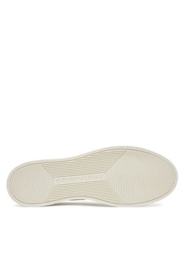 Emporio Armani Sneakersy EM003843 AF20003 M0107 Biały. Kolor: biały. Materiał: skóra