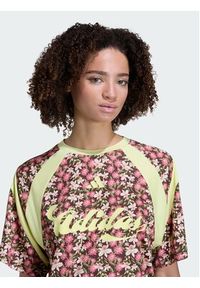 adidas T-Shirt Adidas X Farm Rio House Of Tiro KR0240 Różowy Regular Fit. Kolor: różowy. Materiał: bawełna #4
