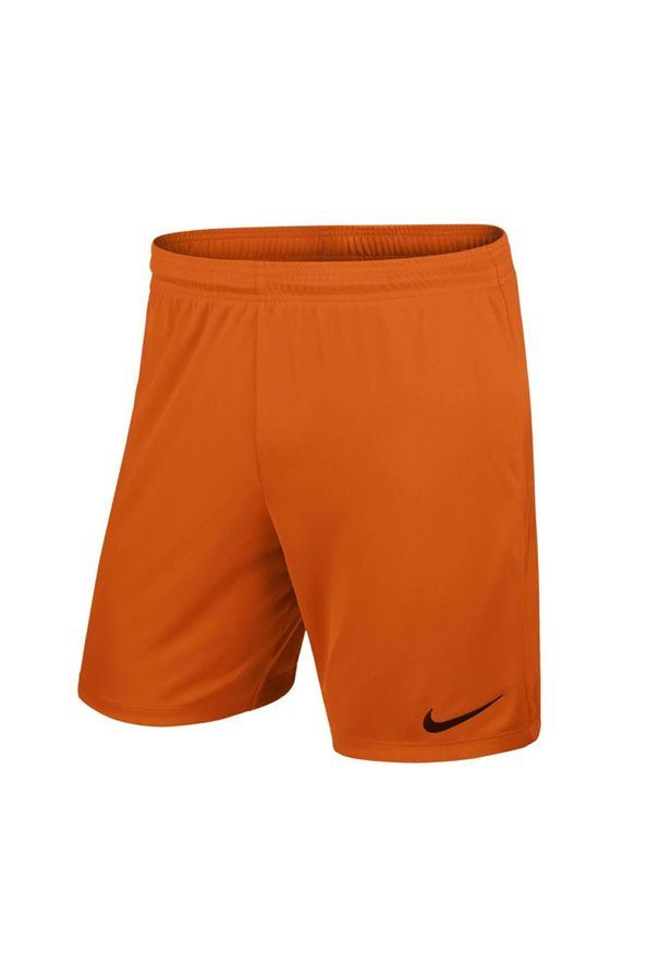 Nike - Męskie Spodenki Dry Park III. Kolor: żółty, pomarańczowy, wielokolorowy