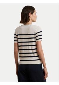 Lauren Ralph Lauren - LAUREN RALPH LAUREN Sweter 200961688002 Écru Regular Fit. Materiał: bawełna #5