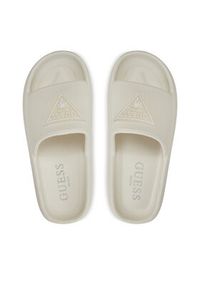 Guess Klapki E4GZ27 WG5X0 Biały. Kolor: biały