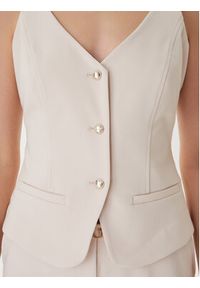 Guess Kamizelka W6GH49 W1895 Beżowy Slim Fit. Kolor: beżowy. Materiał: syntetyk #3