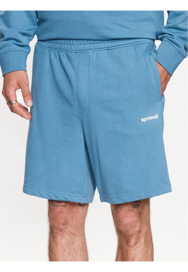 Szorty sportowe Sprandi. Kolor: niebieski