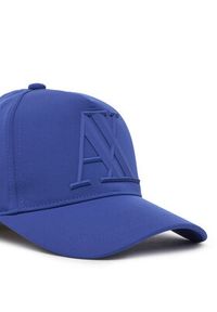 Armani Exchange Czapka z daszkiem 954079 CC518 UB088 Niebieski. Kolor: niebieski. Materiał: syntetyk