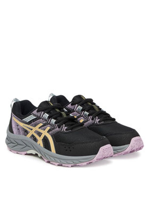 Asics Buty do biegania Pre Venture 9 Gs 1014A276 Czarny. Kolor: czarny. Materiał: materiał, mesh