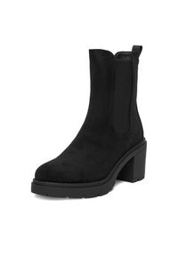 Jenny - JENNY Botki CEO-HY13291-1 Czarny. Kolor: czarny. Materiał: materiał
