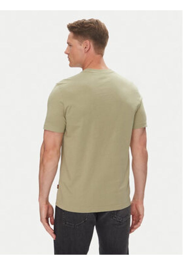 BOSS T-Shirt Te_Animali 50546362 Zielony Regular Fit. Kolor: zielony. Materiał: bawełna