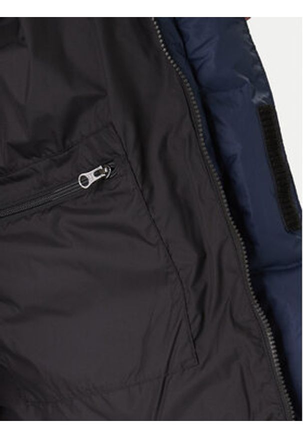 The North Face Kurtka puchowa Himalayan NF0A4QYX Granatowy Regular Fit. Kolor: niebieski. Materiał: syntetyk