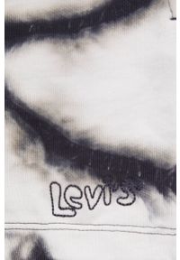 Levi's® - Levi's Szorty bawełniane A0844.0002 damskie kolor czarny wzorzyste high waist. Okazja: na spotkanie biznesowe. Stan: podwyższony. Kolor: czarny. Materiał: bawełna. Styl: biznesowy #3