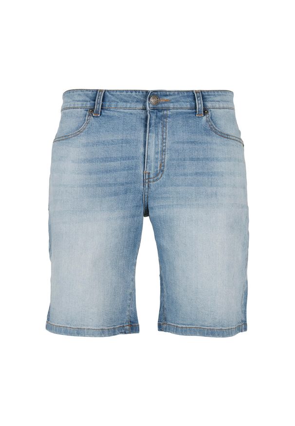Spodenki dżinsowe Urban Classics. Kolor: niebieski. Długość: krótkie. Sezon: lato