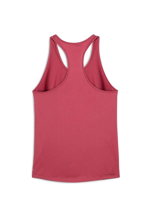 Podkoszulek Puma W Tad Essential Racerback Tank Port, Kobiety. Kolor: różowy. Materiał: materiał, poliester