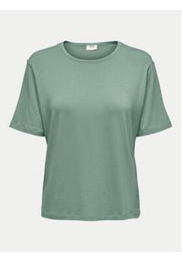 JDY T-Shirt Mila 15330819 Zielony Regular Fit. Kolor: zielony. Materiał: wiskoza #6