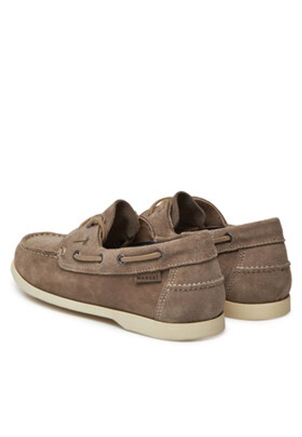 Manebi Mokasyny W 1.9 KM Brązowy. Kolor: brązowy. Materiał: skóra, zamsz