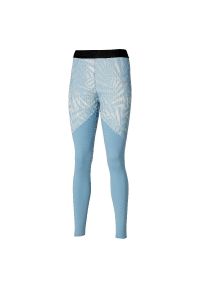 Długie legginsy damskie Mizuno BT Virtual G4. Kolor: niebieski. Długość: długie. Sport: bieganie #1