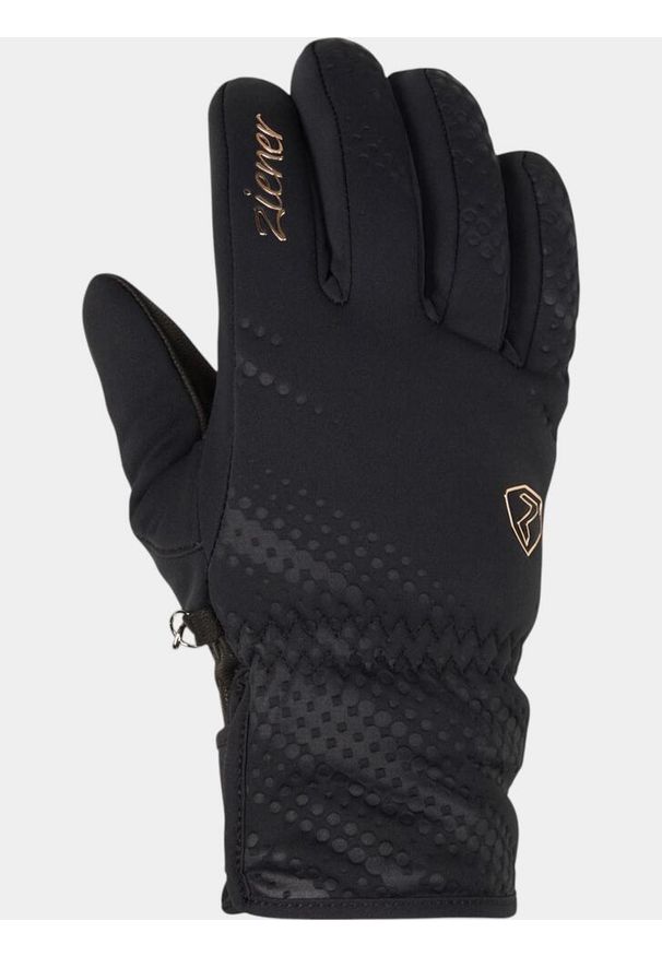 Rękawice narciarskie damskie Ziener Karoi WS PR. Kolor: czarny. Sezon: zima. Sport: narciarstwo