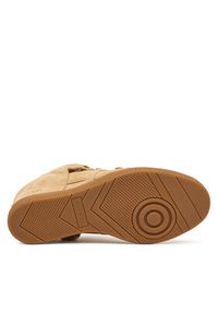 Nokwol Sneakersy Demmi Beżowy. Kolor: beżowy. Materiał: skóra, zamsz #4