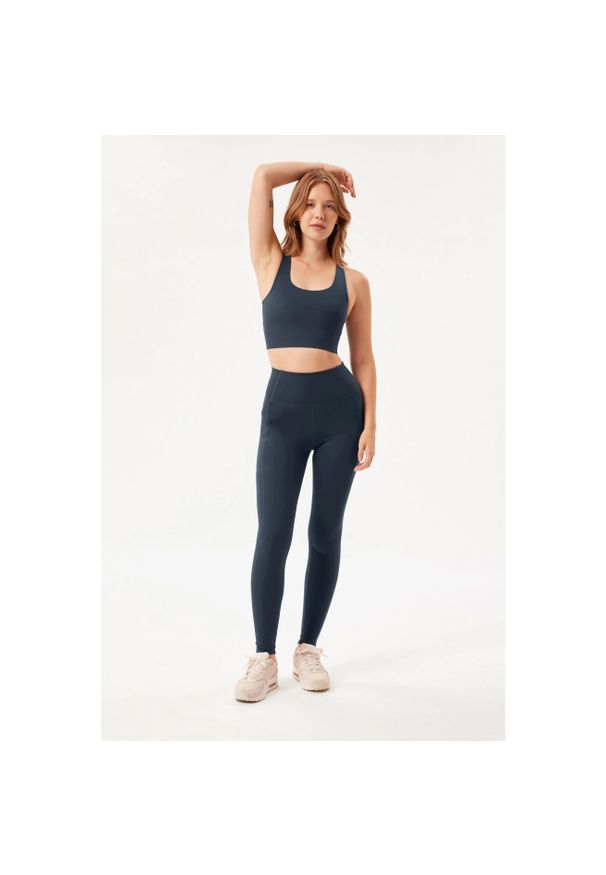 GIRLFRIEND COLLECTIVE - Biustonosz dla kobiet Girlfriend Collective Paloma. Kolor: niebieski. Sport: fitness