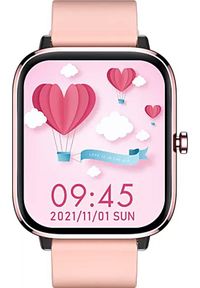 Smartwatch Rubicon ZKE79 Różowy (ZKE79). Rodzaj zegarka: smartwatch. Kolor: różowy