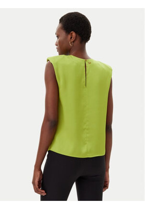 Marciano Guess Bluzka 5GGH39 7079A Zielony Regular Fit. Kolor: zielony. Materiał: syntetyk