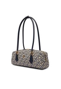 TOMMY HILFIGER - Tommy Hilfiger Torebka Th Grace Shoulder Bag Jacquard AW0AW18752 Niebieski. Kolor: niebieski #4