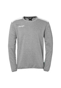 KEMPA - Bluza dziecięca Kempa Emotion 27. Kolor: szary, biały, wielokolorowy. Długość rękawa: długi rękaw. Wzór: napisy
