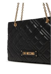 Love Moschino - LOVE MOSCHINO Torebka JC4145PP1OLA0000 Czarny. Kolor: czarny. Materiał: skórzane #3