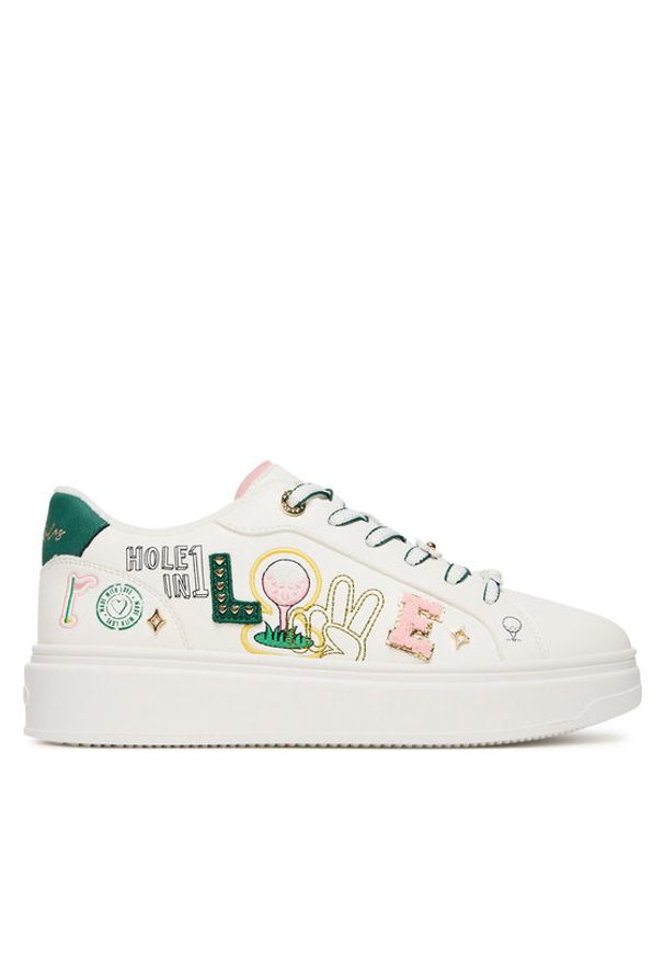 Aldo Sneakersy Foremore 14055465 Biały. Kolor: biały. Materiał: skóra