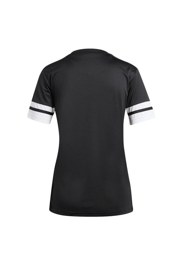Adidas Sport Squa25 Jsy W Koszulka Damskie. Kolor: czarny, biały, wielokolorowy. Sport: piłka nożna