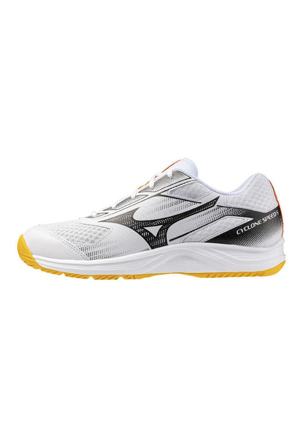 Buty halowe Mizuno Cyclone Speed 5. Kolor: żółty, czarny, wielokolorowy, biały. Sport: siatkówka