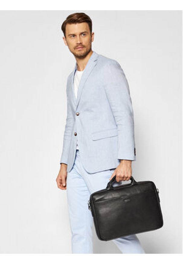 JOOP! Torba na laptopa Cardona 4140005179 Czarny. Kolor: czarny. Materiał: skóra
