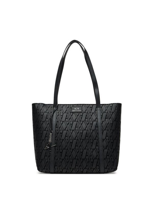 Armani Exchange Torebka XW002121 AF19298 UC001 Czarny. Kolor: czarny. Materiał: skórzane