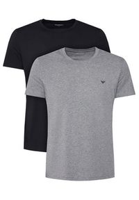 Emporio Armani Underwear Komplet 2 t-shirtów EM000391 AF10776 MC028 Kolorowy Regular Fit. Materiał: bawełna. Wzór: kolorowy #4