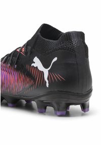 Puma - Młodzieżowe buty piłkarskie FUTURE 8 PRO FG/AG PUMA Black White Glowing Red. Kolor: biały, czarny, czerwony, wielokolorowy. Sport: piłka nożna