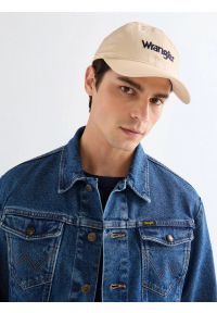 Wrangler - MESKA CZAPKA WRANGLER LOGO CAP ECRU 112378792 #1