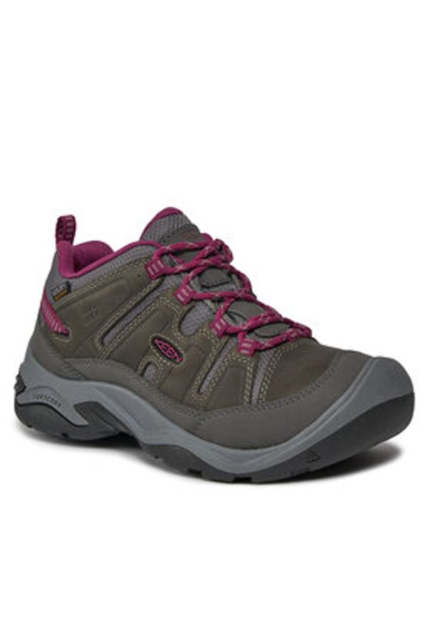 keen - Keen Trekkingi Circadia Wp 1026770-10 Szary. Kolor: szary. Materiał: materiał