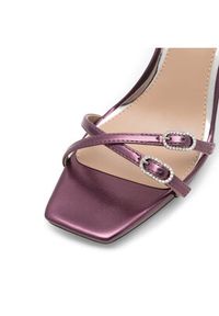Nine West Sandały FARAZA ZL23014CC Fioletowy. Kolor: fioletowy. Materiał: skóra #5