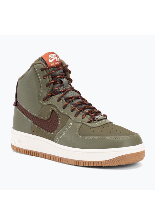 Buty damskie Nike Air Force 1 Sculpt Wild medium. Kolor: zielony. Model: Nike Air Force