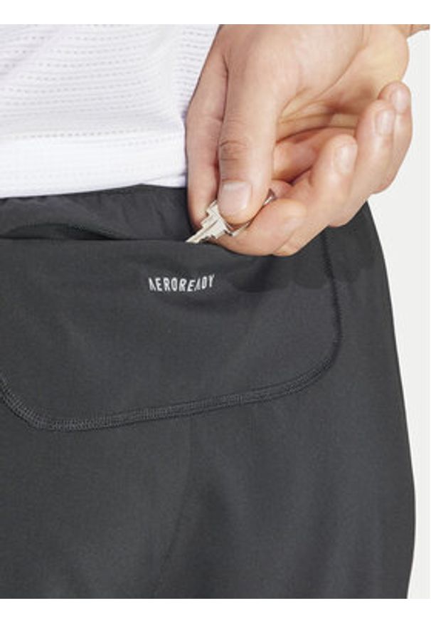 Adidas - adidas Szorty sportowe Own The Run IY0704 Czarny Regular Fit. Kolor: czarny. Materiał: syntetyk. Sport: bieganie