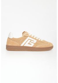 Balmain - Sneakersy damskie skórzane Swan BALMAIN. Materiał: skóra #3