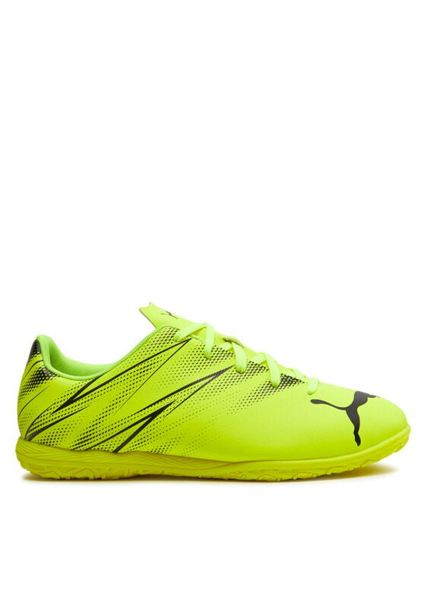 Puma Buty Attacanto It Jr 10748207 07 Żółty. Kolor: żółty. Materiał: skóra