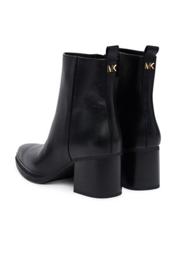 MICHAEL Michael Kors Botki Lex 40F5LXME5L Czarny. Kolor: czarny. Materiał: skóra