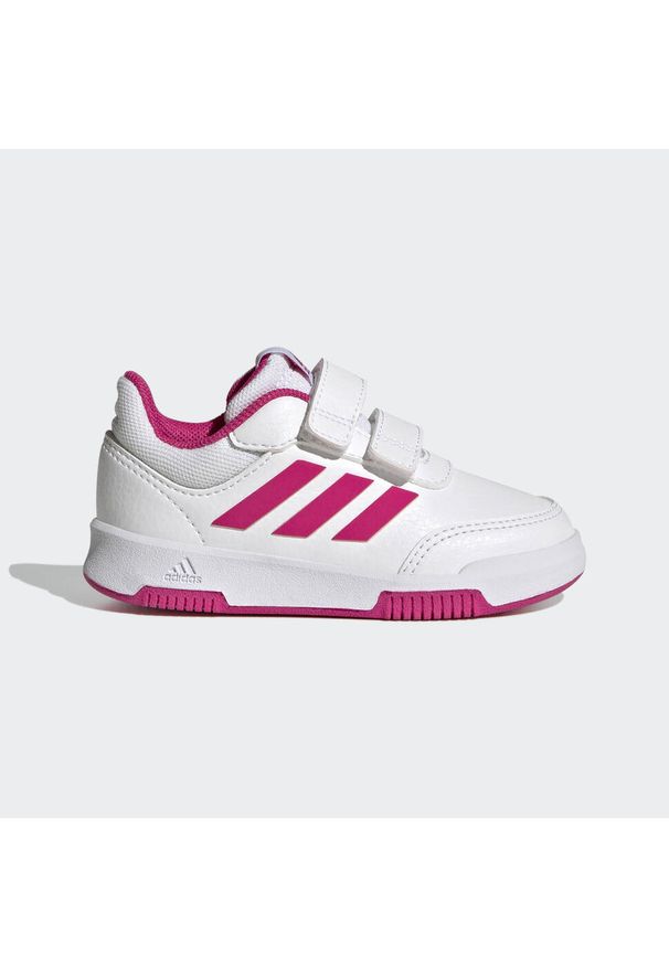 Adidas - Tensaur Hook and Loop Shoes. Kolor: biały, wielokolorowy, różowy, czarny. Materiał: materiał