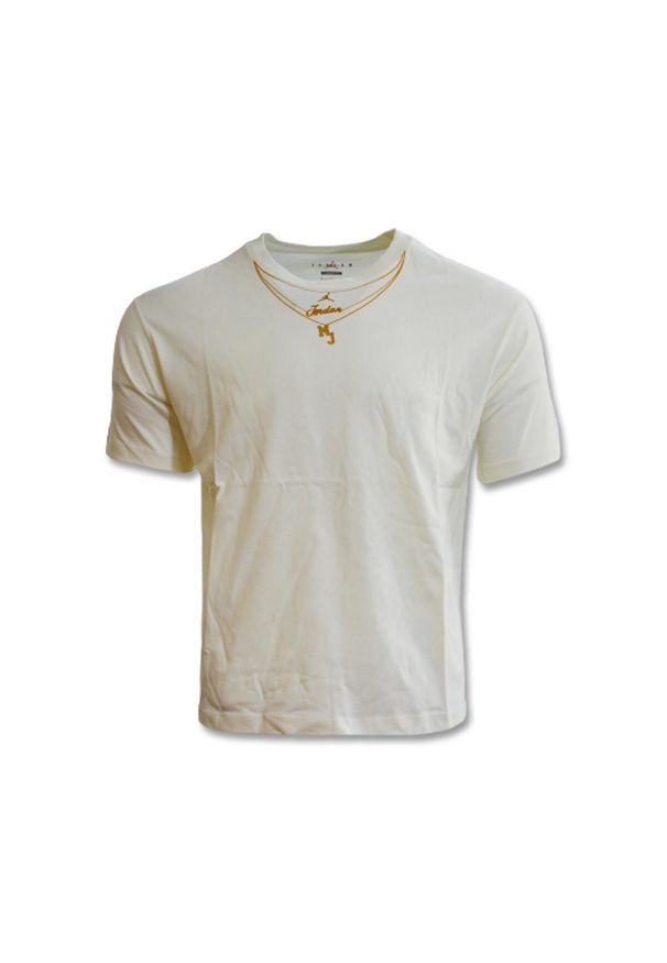 Koszulka Jordan Heritage Chain T-shirt Wmns Core Sail. Kolor: biały