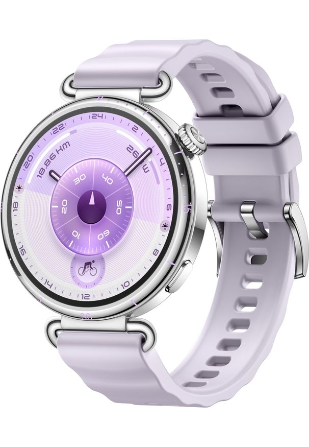 HUAWEI - Smartwatch Huawei Watch GT6 41mm Purple Fioletowy (6942103168253). Rodzaj zegarka: smartwatch. Kolor: fioletowy