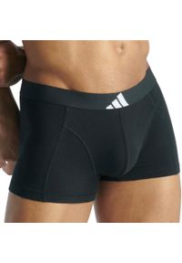 Adidas - Bokserki Active Flex Cotton Body 4 pak. Kolor: wielokolorowy. Materiał: elastan, bawełna. Sport: fitness