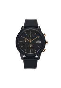 Lacoste Zegarek 2001310 Czarny. Kolor: czarny