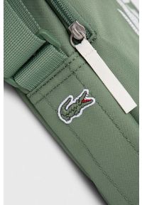 Lacoste saszetka kolor zielony. Kolor: zielony #6