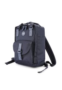 Plecak wodoodporny Himawari [DH] 200 granatowy. Kolor: niebieski. Materiał: nylon. Styl: elegancki
