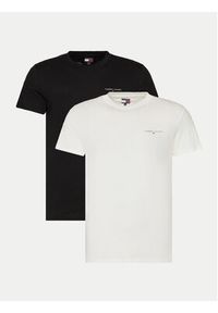 Tommy Jeans Komplet 2 t-shirtów Linear DM0DM20353 Kolorowy Slim Fit. Materiał: bawełna. Wzór: kolorowy